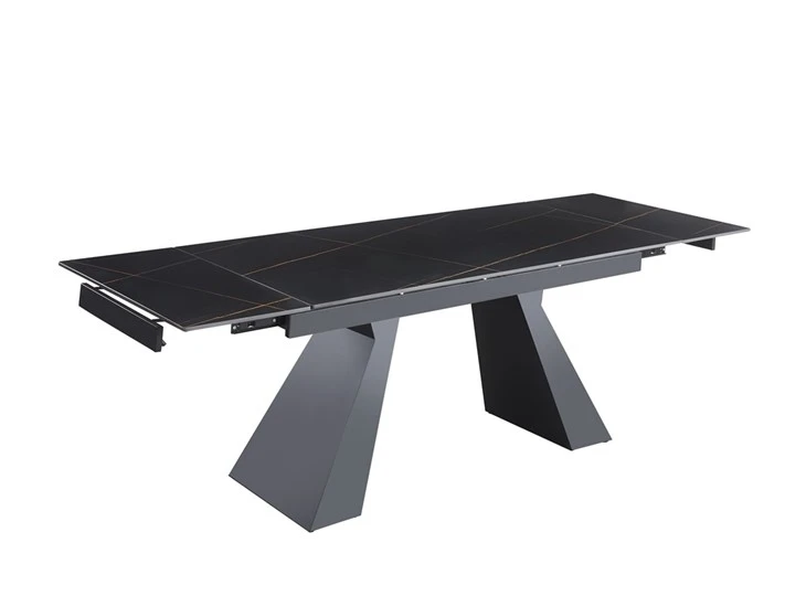 Table de cuisine extensible carrée rectangulaire moderne